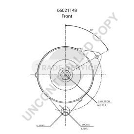 66021148 Prestolite alternator