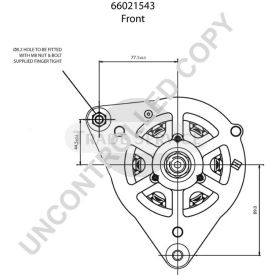 66021543 Prestolite alternator