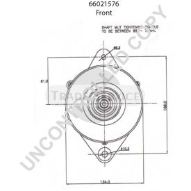 66021576 Prestolite alternator