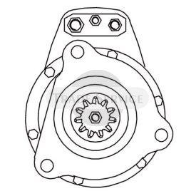 861054 Prestolite starter motor