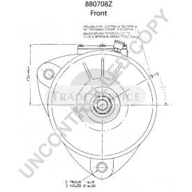 880708Z Prestolite alternator