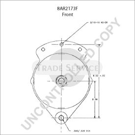 8AR2173F Prestolite alternator