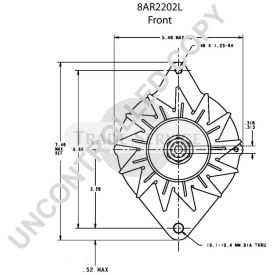 8AR2202L Prestolite alternator