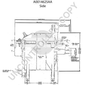 A0014625AA Prestolite alternator