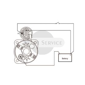 20500155 Prestolite starter motor