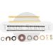 16.905.626 MSX363 MAHLE (Letrika, Iskra) fixing parts set