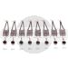 16.908.309 MMX629 MAHLE (Letrika, Iskra) set of brushes