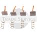 16.908.521 MSX1287 MAHLE (Letrika, Iskra) set of brushes