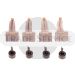 16.915.870 MSX1091 MAHLE (Letrika, Iskra) set of brushes