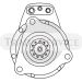 861054 Prestolite starter motor