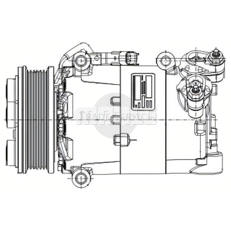 ACP-1360-000P MAHLE AC compressor