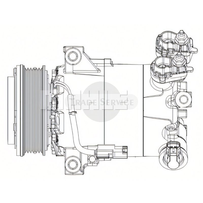 ACP-556-000P MAHLE AC compressor