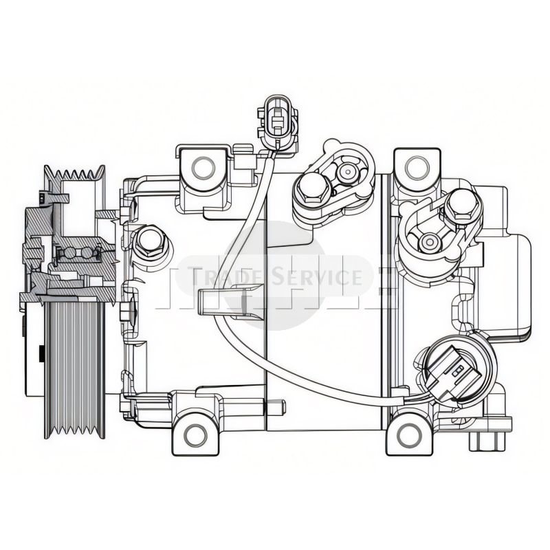 ACP-628-000P MAHLE AC compressor