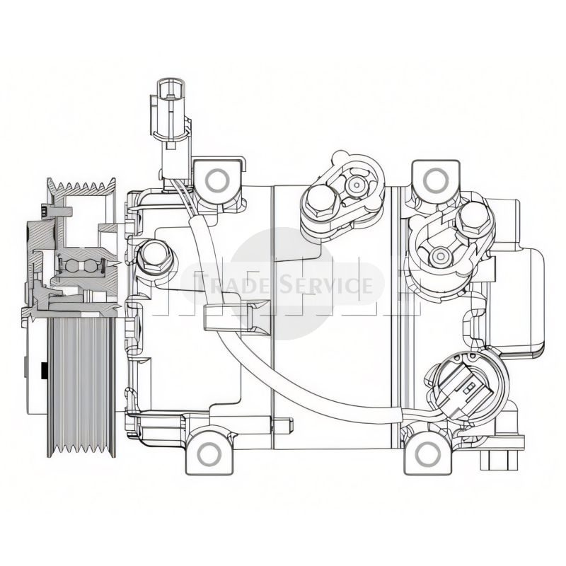 ACP-632-000P MAHLE AC compressor