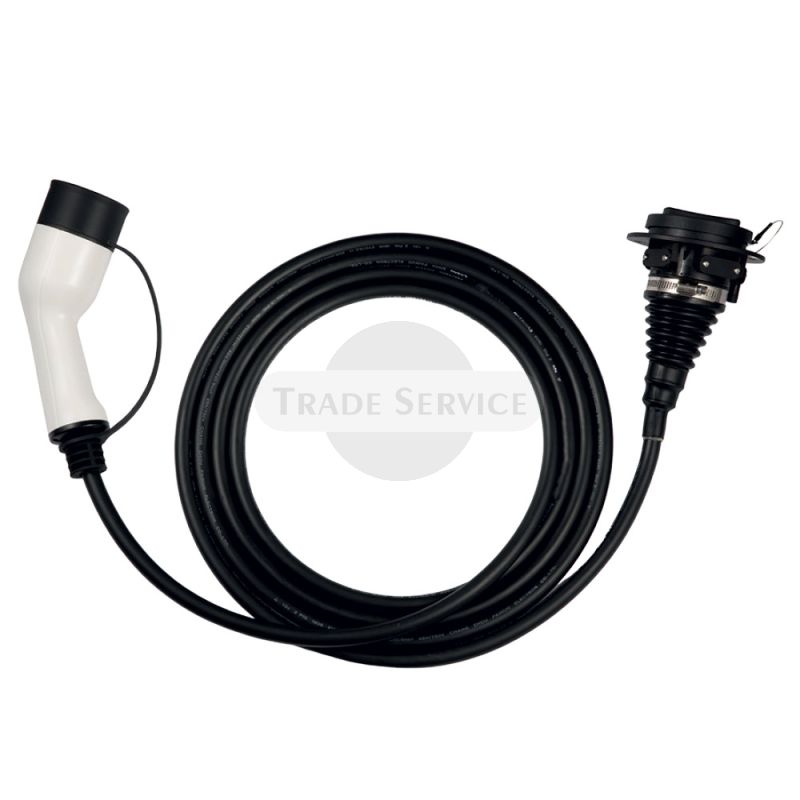 Type 2 Female to Type 2 Male charging cable extender