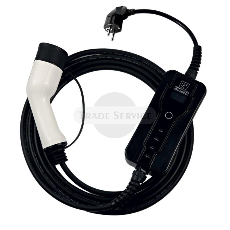 Type 2 Female to EU plug charging cable