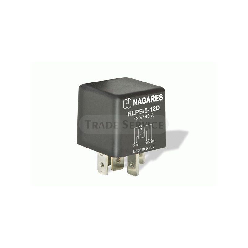 MR90 MAHLE (Nagares) RLPS/5-12D main current relay with diode