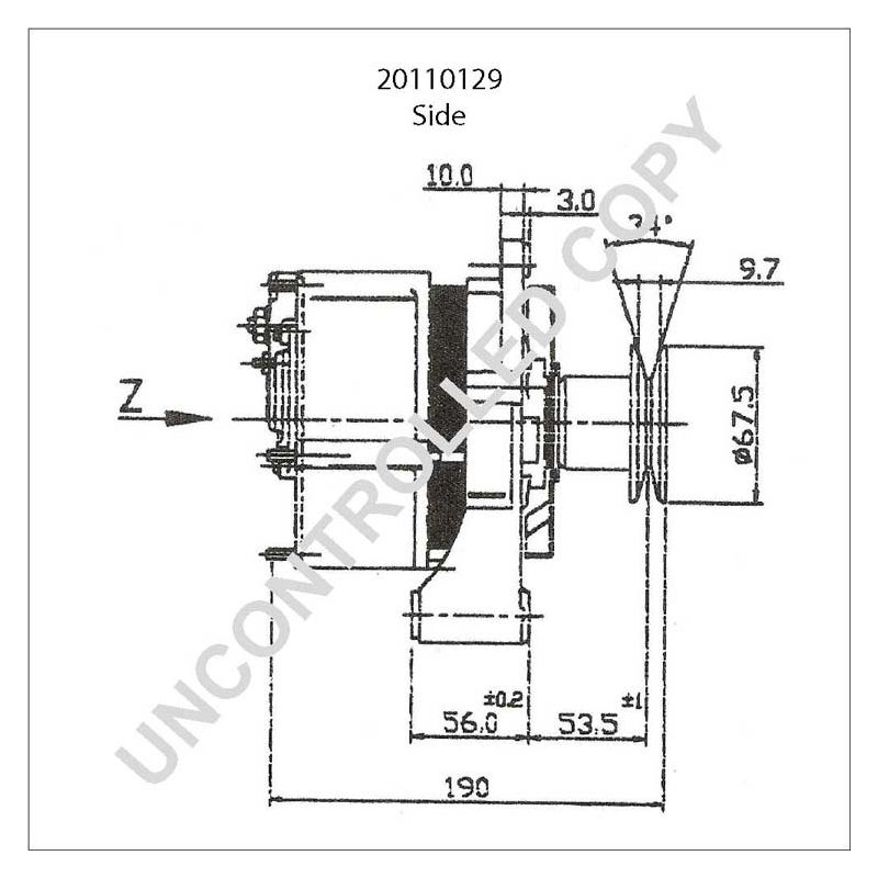 20110129 Prestolite alternator