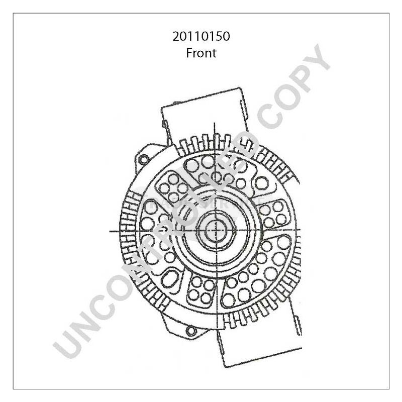20110150 Prestolite alternator