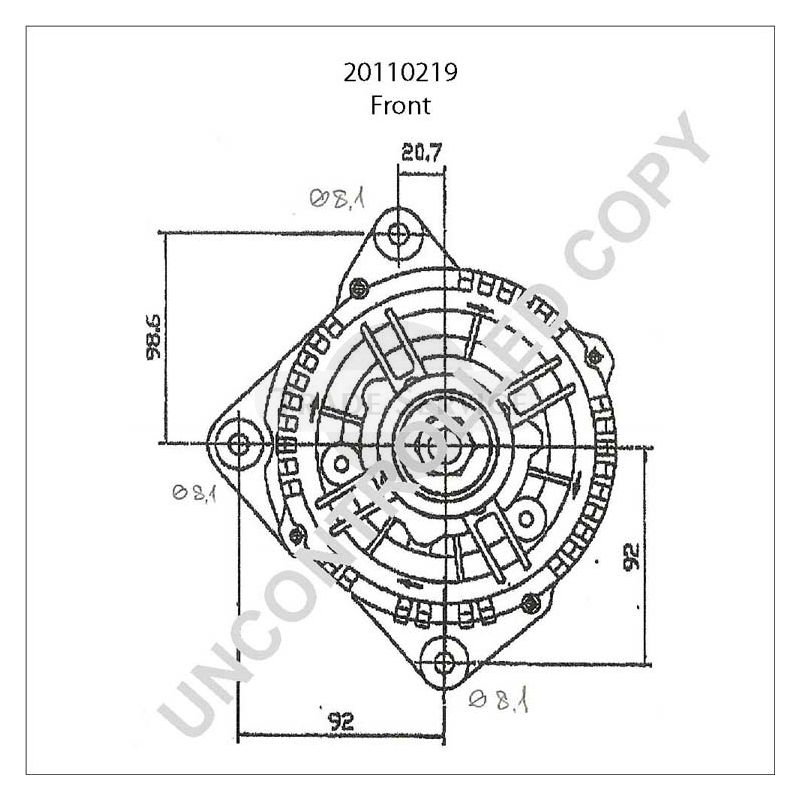 20110219 Prestolite alternator