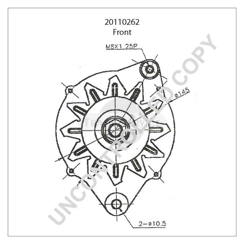 20110262 Prestolite alternator