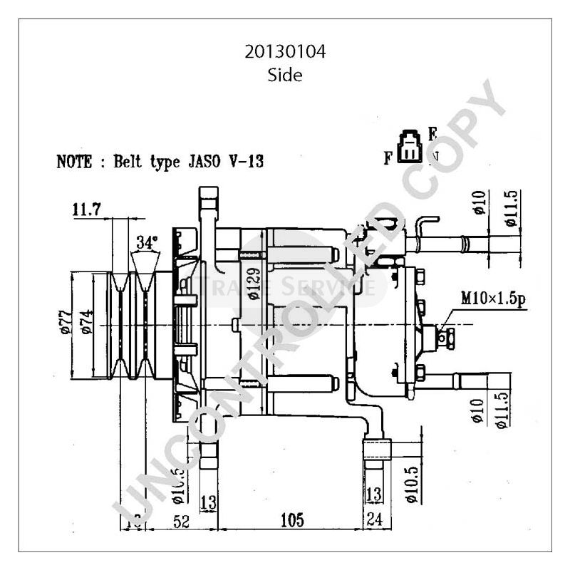 20130104 Prestolite alternator