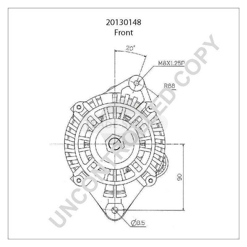 20130148 Prestolite alternator