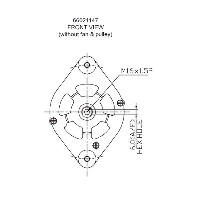66021147 Prestolite alternator