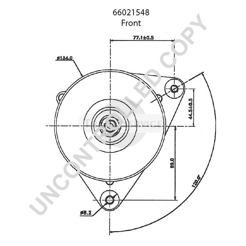 66021548 Prestolite alternator