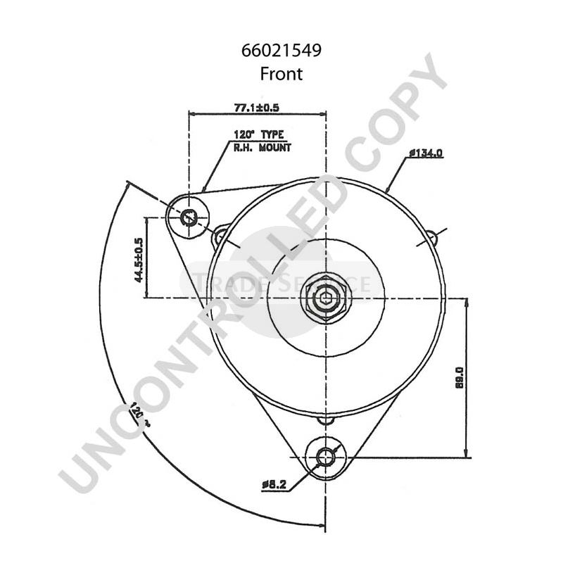 66021549 Prestolite alternator