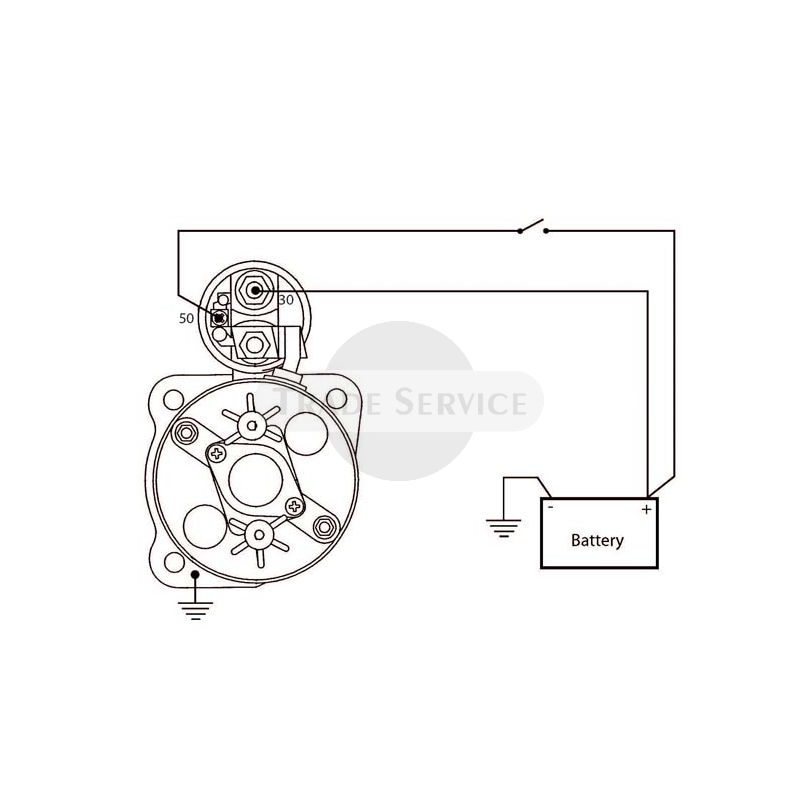 20500240 Prestolite starter motor