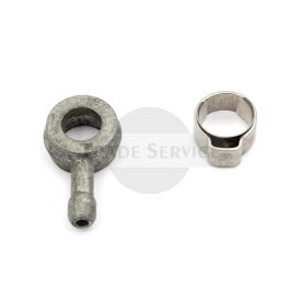 05302A MT8 fuel overflow return pipe end Slavia 2S90A