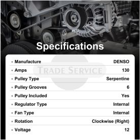 13994N WAI alternator