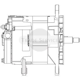 A0014817JB Prestolite alternator