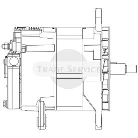 A0014818JB Prestolite alternator