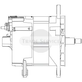 A0014829JB Prestolite alternator