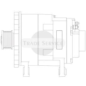 AC172RA301A Prestolite alternator