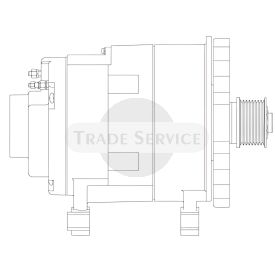 AC172RA343B Prestolite alternator