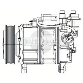 ACP-600-000P MAHLE AC compressor