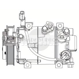 ACP-629-000P MAHLE AC compressor
