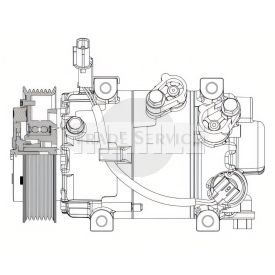 ACP-632-000P MAHLE AC compressor