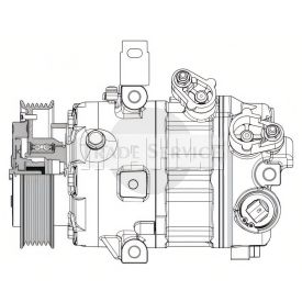 ACP-634-000P MAHLE AC compressor
