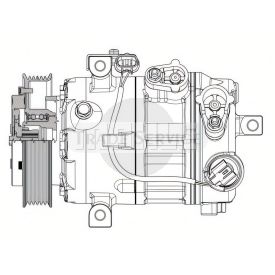 ACP-637-000P MAHLE AC compressor
