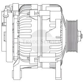 AVI144A2014 Prestolite alternator