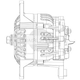 AVI147S3010HD Prestolite alternator