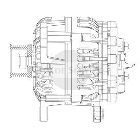 AVI147S3236HD Prestolite alternator