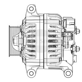 AVI150P1120HP Prestolite alternator