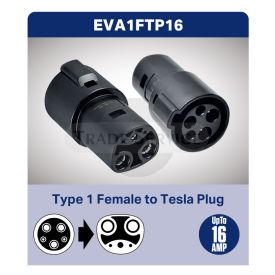 Type 1 Female To Tesla Plug cable adaptor