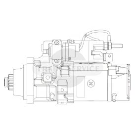 HM95R3018SE Prestolite starter motor