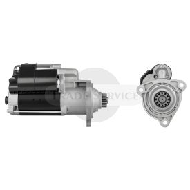 11.139.609 AZF4879 MAHLE (Letrika, Iskra) starter motor MS760